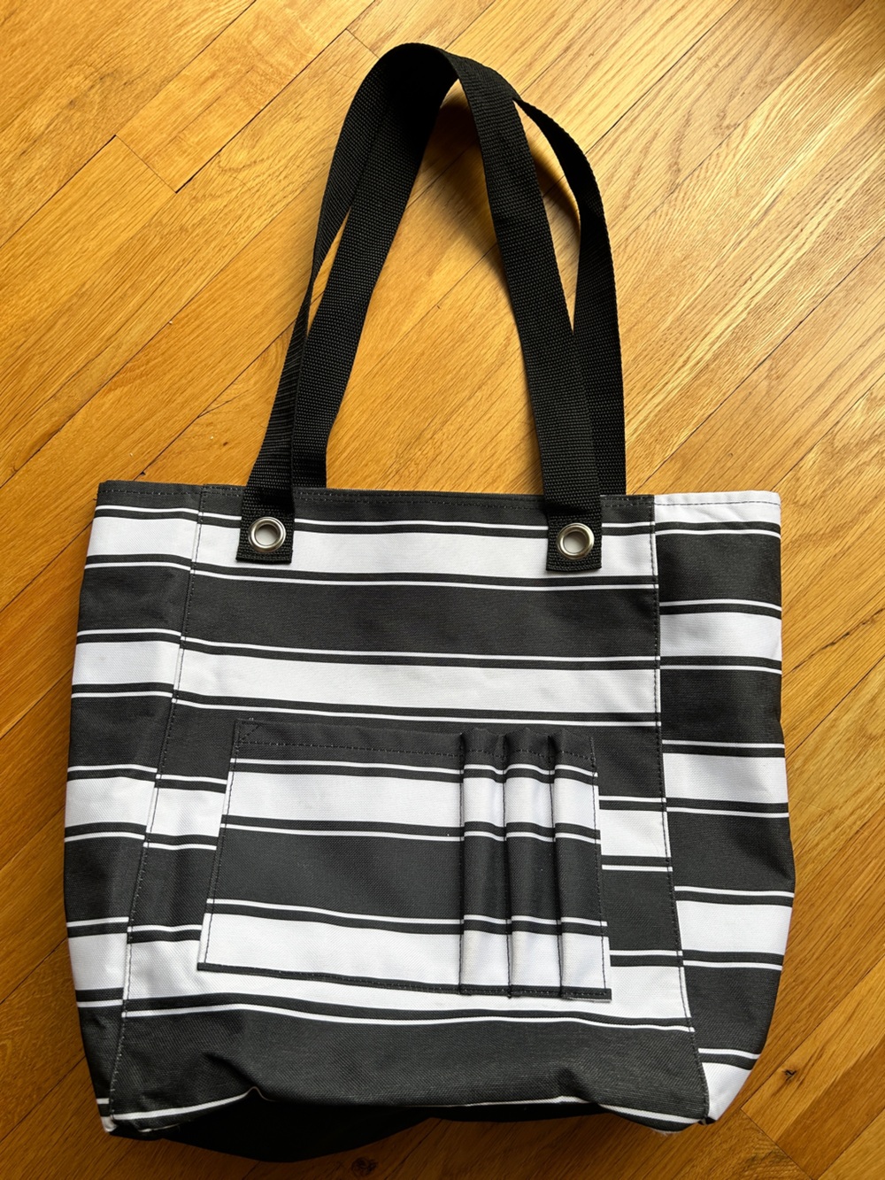 Thirty One Tall Organizing Tote Striped